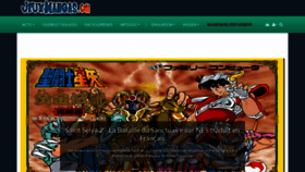 What Jeuxmangas.net website looked like in 2019 (5 years ago)