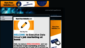 What Jobmarketingathome.fr.gd website looked like in 2019 (5 years ago)