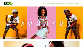 What Jamclothing.co.za website looked like in 2019 (6 years ago)