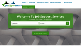 What Jobsupportservices.com website looked like in 2019 (5 years ago)