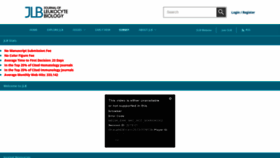 What Jleukbio.org website looked like in 2019 (5 years ago)