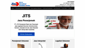 What Jits.co.id website looked like in 2019 (5 years ago)