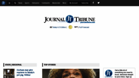 What Journaltribune.com website looked like in 2019 (5 years ago)
