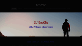 What Jijnaasaa.weebly.com website looked like in 2019 (5 years ago)