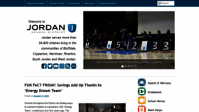 What Jordandistrict.org website looked like in 2019 (5 years ago)