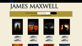 What Jamesmaxwell.com website looked like in 2019 (5 years ago)