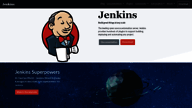 What Jenkins.io website looked like in 2019 (5 years ago)