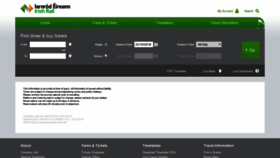 What Journeyplanner.irishrail.ie website looked like in 2019 (6 years ago)