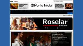What Jornalpontoinicial.com.br website looked like in 2019 (5 years ago)