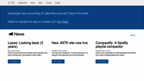 What Jmtk.co website looked like in 2019 (5 years ago)