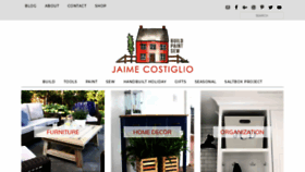 What Jaimecostiglio.com website looked like in 2019 (5 years ago)