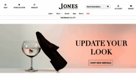 What Jonesbootmaker.com website looked like in 2019 (5 years ago)