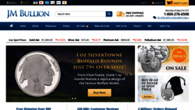 What Jmbullion.com website looked like in 2019 (5 years ago)