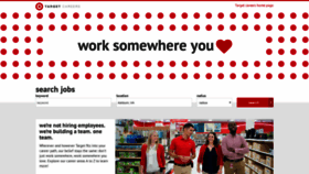 What Jobs.target.com website looked like in 2019 (5 years ago)