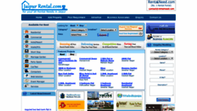 What Jaipurrental.com website looked like in 2019 (5 years ago)