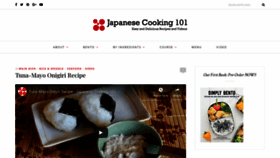 What Japanesecooking101.com website looked like in 2019 (5 years ago)