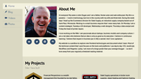 What John-dugan.com website looked like in 2019 (5 years ago)