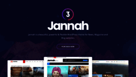 What Jannah.tielabs.com website looked like in 2019 (5 years ago)