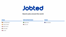What Jobted.com website looked like in 2019 (5 years ago)