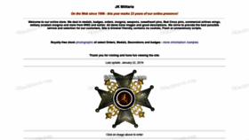 What Jkmilitaria.com website looked like in 2019 (5 years ago)