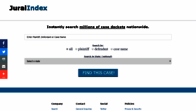 What Juralindex.com website looked like in 2019 (5 years ago)