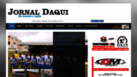 What Jornaldaquisg.com.br website looked like in 2019 (5 years ago)