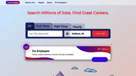 What Jobs-to-careers.com website looked like in 2019 (5 years ago)