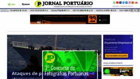 What Jornalportuario.com.br website looked like in 2019 (5 years ago)