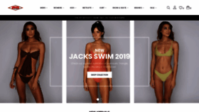 What Jackssurfboards.com website looked like in 2019 (5 years ago)