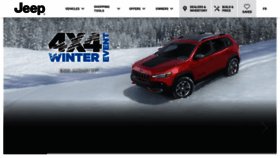 What Jeep.ca website looked like in 2019 (5 years ago)