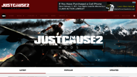 What Justcause2mods.com website looked like in 2019 (5 years ago)