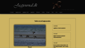 What Jagtjournal.dk website looked like in 2019 (5 years ago)