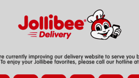 What Jollibeedelivery.com website looked like in 2019 (5 years ago)