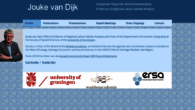 What Joukevandijk.com website looked like in 2019 (6 years ago)