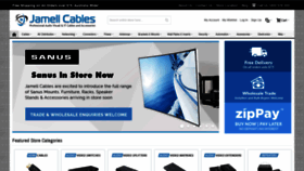 What Jamellcables.com.au website looked like in 2019 (5 years ago)