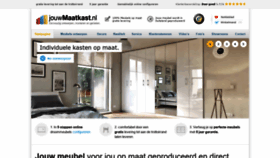 What Jouwmaatkast.nl website looked like in 2019 (5 years ago)