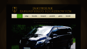 What Jakubisiak.eu website looked like in 2019 (5 years ago)