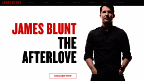 What Jamesblunt.com website looked like in 2019 (5 years ago)