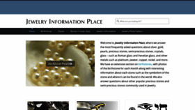 What Jewelryinfoplace.com website looked like in 2019 (5 years ago)