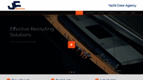 What Jf-recruiting.com website looked like in 2019 (5 years ago)
