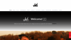 What Joshdeakin.com website looked like in 2019 (5 years ago)