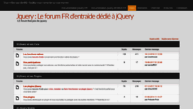 What Jquery-fr.com website looked like in 2019 (5 years ago)