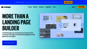 What Jamesfrancis.leadpages.net website looked like in 2019 (5 years ago)