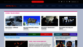 What Jatekok.hu website looked like in 2019 (7 years ago)
