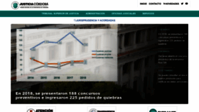 What Justiciacordoba.gob.ar website looked like in 2019 (5 years ago)