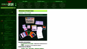 What Jeuxsoc.fr website looked like in 2019 (6 years ago)