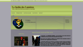 What Jardin-des-lumieres.com website looked like in 2019 (5 years ago)