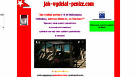 What Jak-vydelat-penize.com website looked like in 2019 (5 years ago)