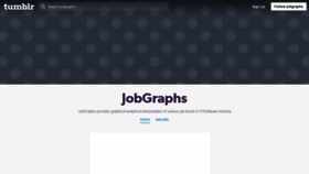 What Jobgraphs.com website looked like in 2019 (5 years ago)