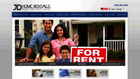 What Jdhomerentals.com website looked like in 2019 (5 years ago)